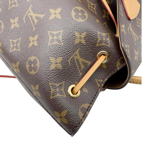 Louis Vuitton  Montsouris PM Monogram Canvas Backpack Brown - Picture 7 of 16